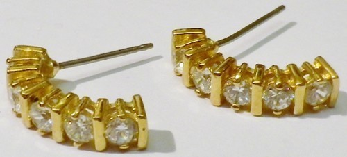 Boucles oreilles percées - boucles, d'oreilles