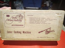 Vintage French Single Lever Corking Machine - Wine Bottle Corker