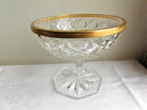 Ancienne coupe cristal - coupe, en
