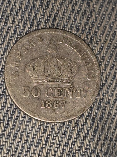 Centimes napoleon iii 1867 - 50,