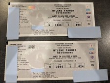 2 places concert Mylene Farmer Lyon Nevermore