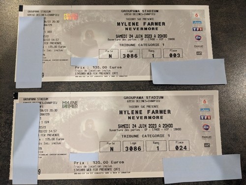 Places concert mylene - 2, farmer