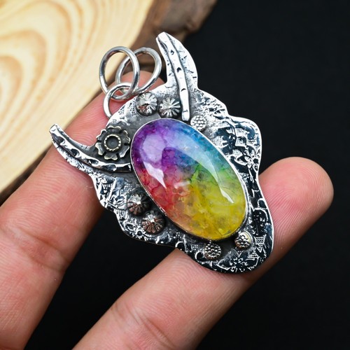 Pendentif quartz solaire - quartz,