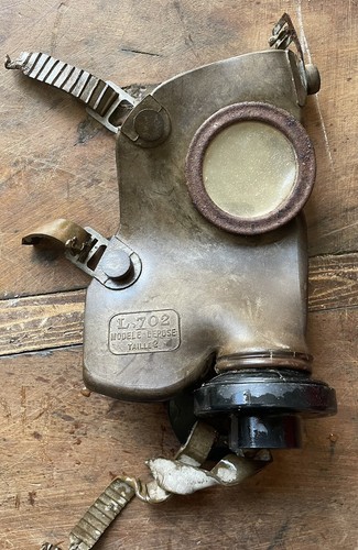 Ancien masque gaz ww2 - masque,