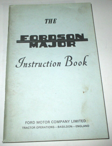 Ford fordson major tractor - ford,