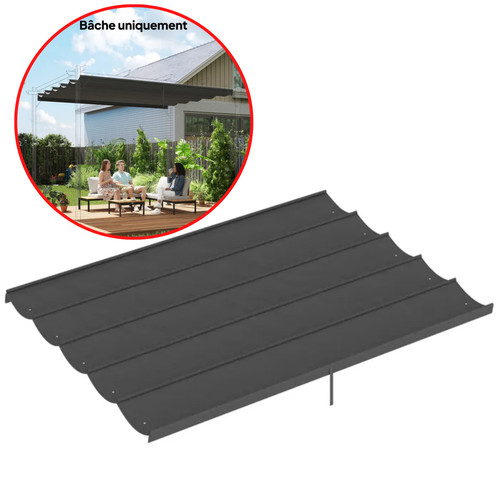 Toile toit pergola tonnelle - toile,