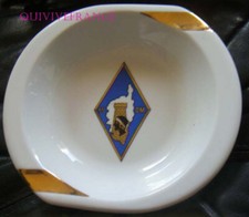 ASS3000 - GRAND CENDRIER INSIGNE 55° Division Militaire Corse - LIMOGES LAZEYRAS