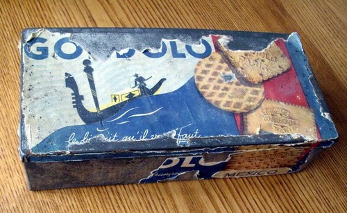 Ancienne boite tole fer - ancienne,