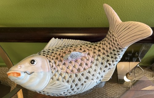 Antique qianlong koi - qianlong, fish