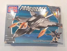 Mega Bloks #3701 - FX STRIKER - ProBuilder Series Jet - Airplane BOX WEAR