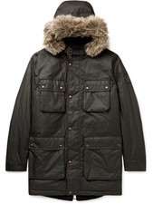 Parka Belstaff Cirée Faded Olive
