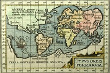 Carte mappemonde planisphere
