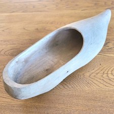 Grand Sabot en Bois Clair Art