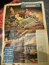 Antique Journal Article Toys Wood Moirans 1956 Donald Truck Train Horse Piano