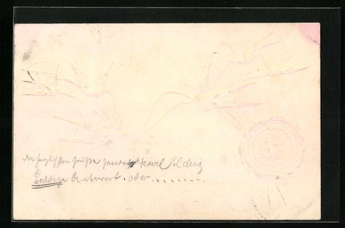 Carte postale relief - carte,
