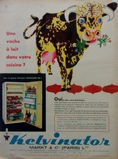PUBLICITE VINTAGE  Frigo