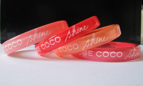 Chanel lot bracelets - lot, rouge