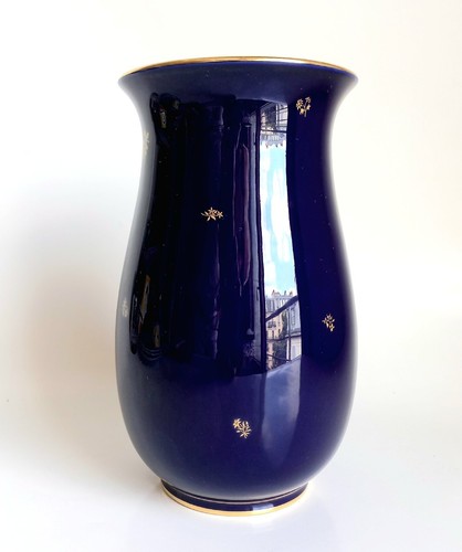Vase sèvres bleu - vase, ancien