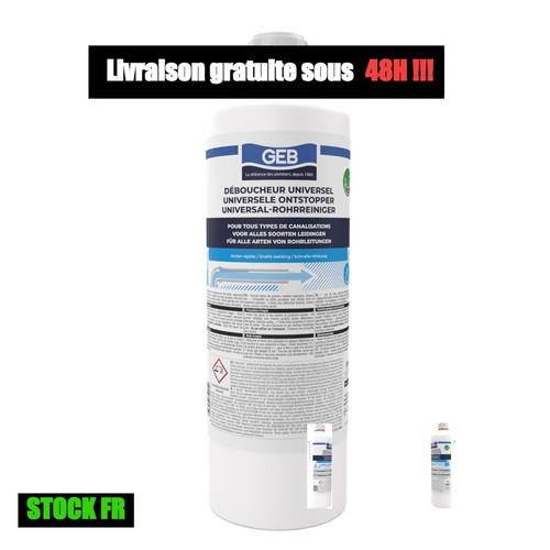 Geb déboucheur liquide - déboucheur,