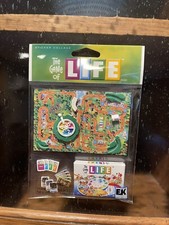 The Game of Life Board Game RARE Hasbro Jolees Sticker Scrapbook Craft Dollhouse