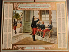Postal & Telegraph Almanac 1916 THE DRAGONS GUARD BODY LOT & GARONNE