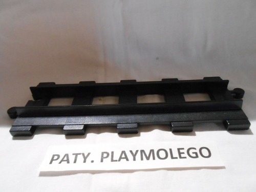 Rail droite noire lego duplo - droite,