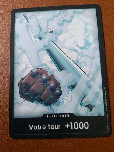 Carte don one piece card - don,