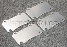 Titanium Brake Heat Shield Set Notched for KTM X-Bow Crossbow 2008- Brembo; Fr
