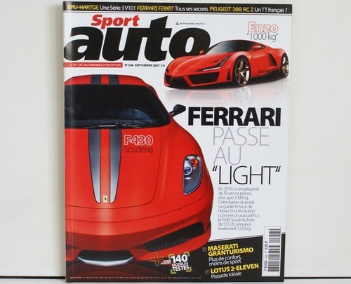 Sport auto 548 2007 - sport, 09/2007