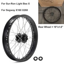 19"x1,6" ARRIERE JANTE ROUE CNC pour Surron Light Bee pour Segway X160 X260
