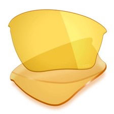 Verres de rechange pour Oakley Half Jacket XLJ - Jaune - Taille Unique