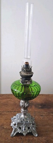 Lampe petrole verre - lampe, a