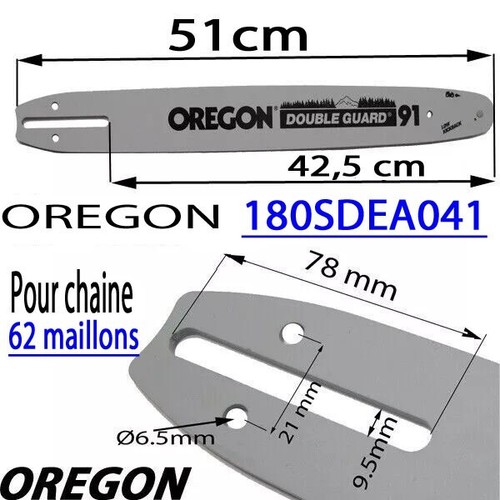 Guide porte lame oregon - porte,