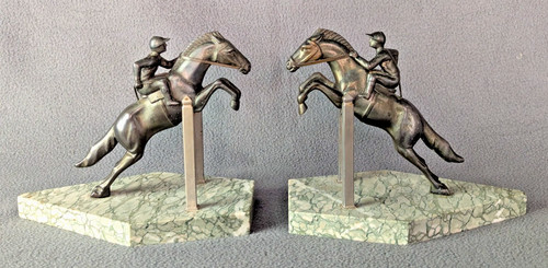 Paire serre livres cavalier - paire,