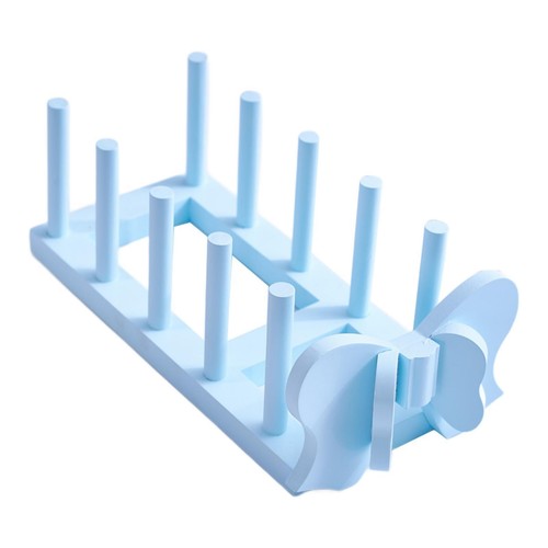 Support assiettes bois - support, à