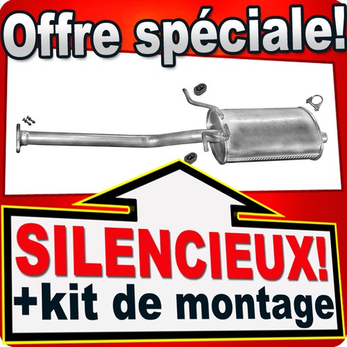Silencieux arriere pour - silencieux,