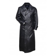 Trench-coat long homme