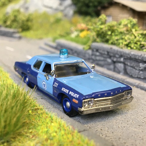 Dodge monaco police état - monaco,,