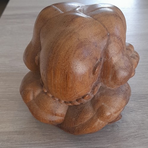 Bouddha pleureur bois - pleureur, en