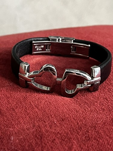 Bracelet cuir lotus - bracelet,