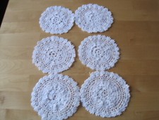 6 Handmade Cotton Crochet