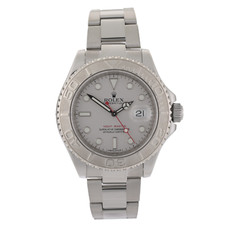 Rolex Yacht-Master 116622 Platinum Bezel & Dial 40mm Automatic Men's Watch