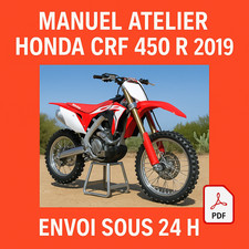 Manuel Atelier Honda CRF 450 R