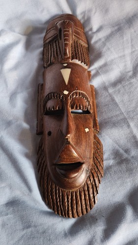 Masque africain bois - africain,
