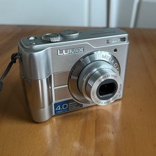 Panasonic Lumix DMC-LS1 4.0MP Digital Compact Camera Silver - Tested & Working!
