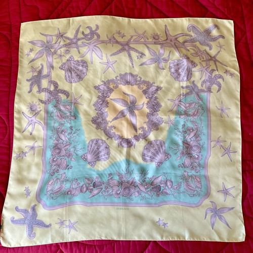 Foulard soie versace - soie,