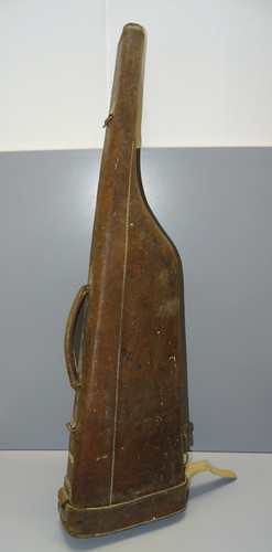 Ancien etui fusil - a, cuir