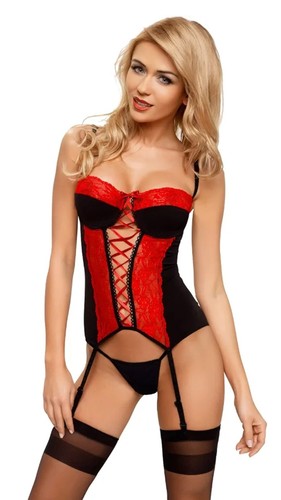 Ensemble lingerie guêpière - lingerie,