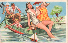 Carte postale humoristique
