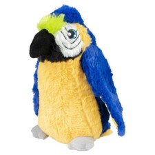 Duvo+ Jouet Pour Chien En Peluche Ara Ararauna 24x12cm Jaune/Bleu Avec Siffleur